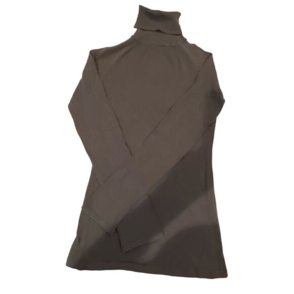 1211 Dolce Medium Turtleneck Dark Grey Long Sleeves New - Picture 2 of 7